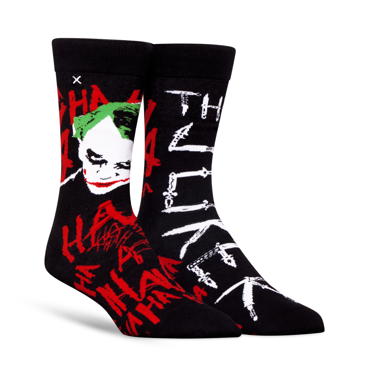 The Joker Haha Split Crew Socks