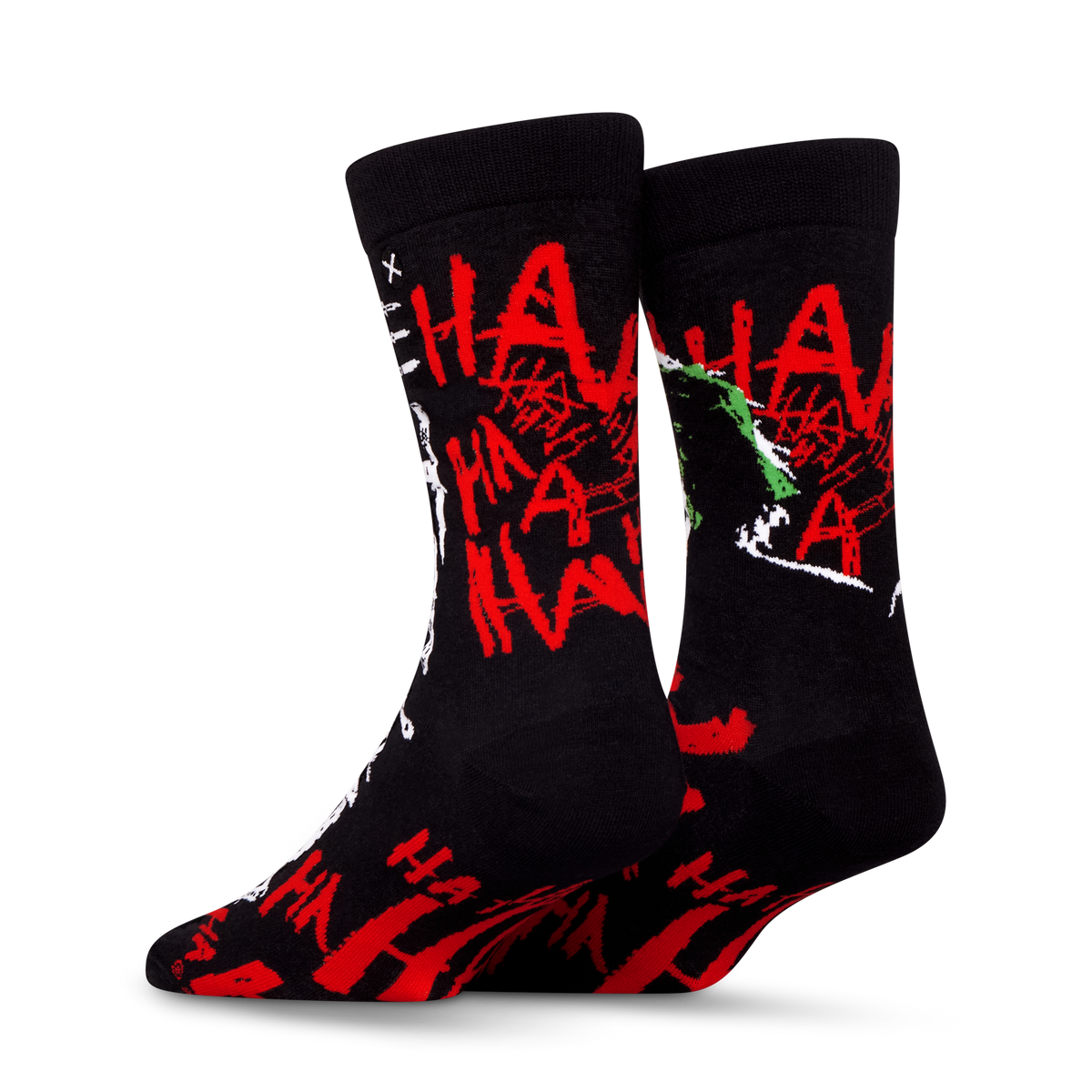 The Joker Haha Split Crew Socks