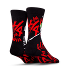 The Joker Haha Split Crew Socks