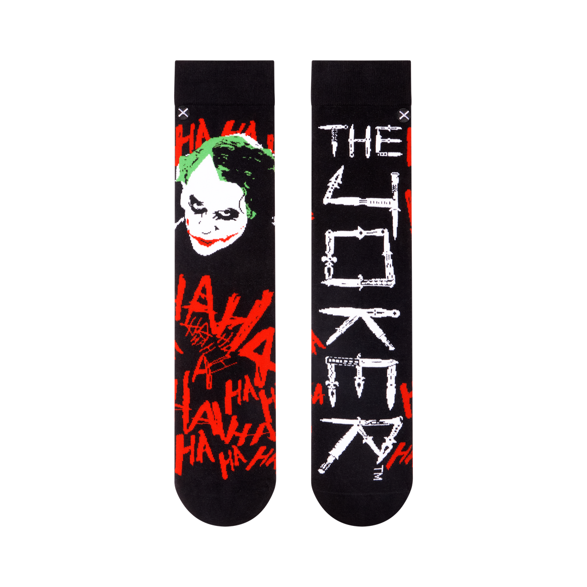 The Joker Haha Split Crew Socks