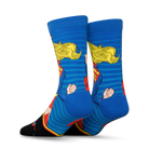 Super Girl Portrait Crew Socks