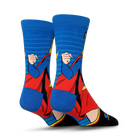 Super Girl Portrait Crew Socks