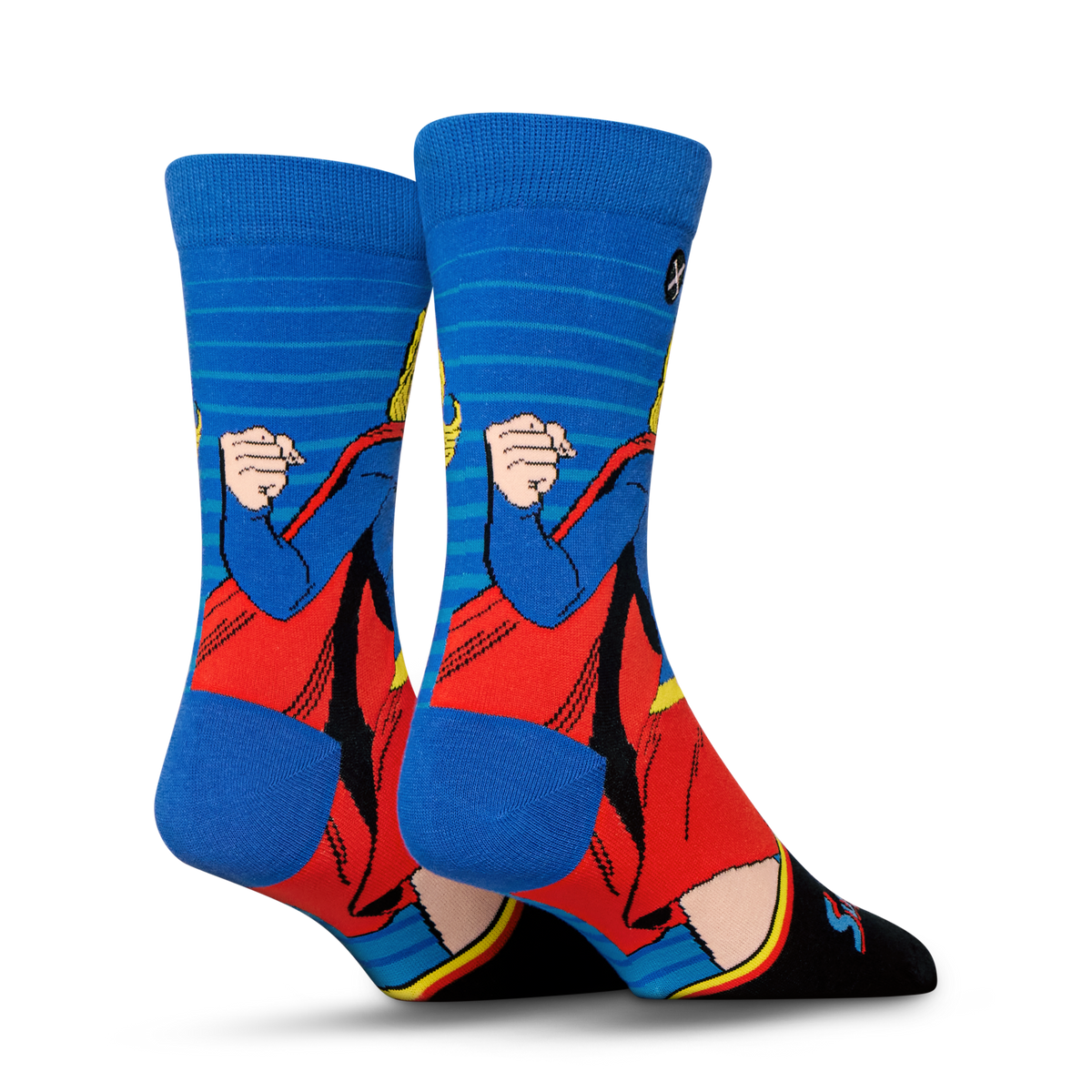 Super Girl Portrait Crew Socks