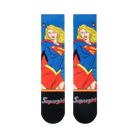 Super Girl Portrait Crew Socks