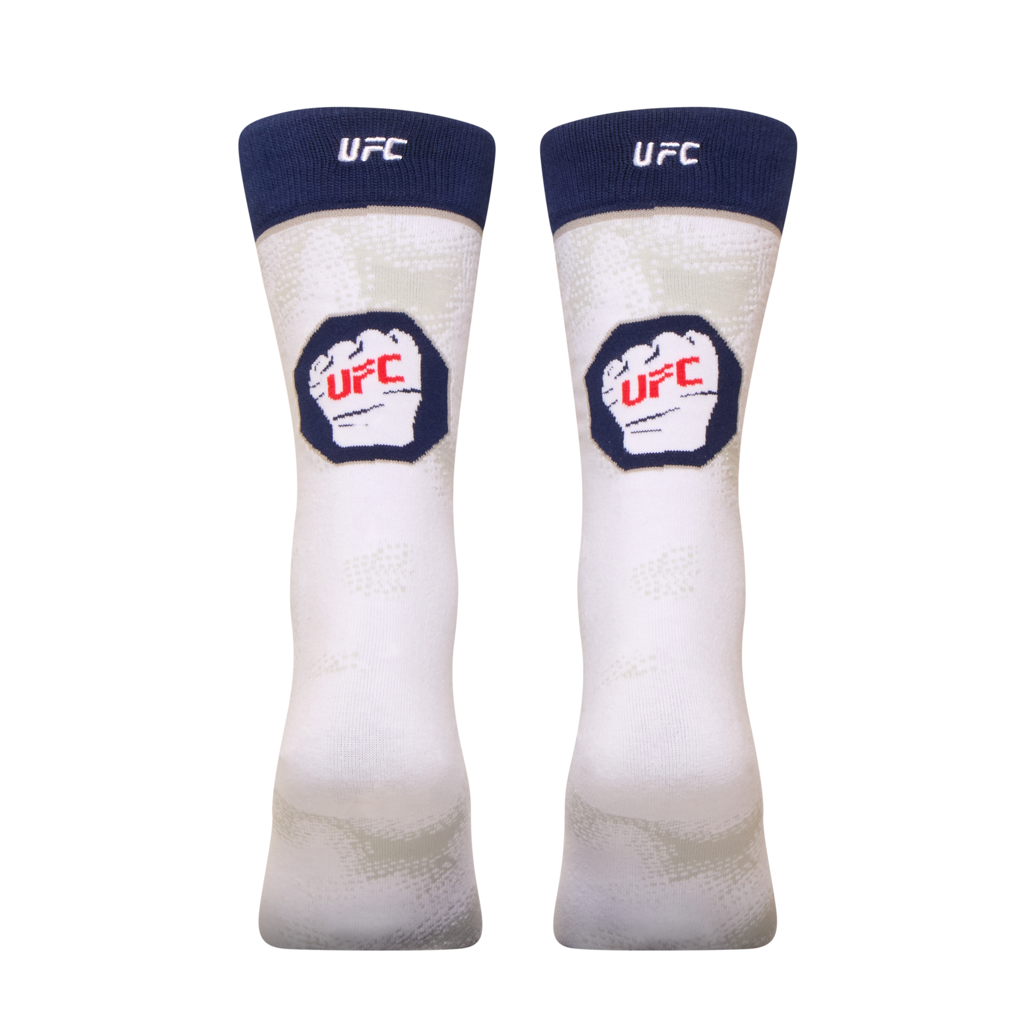 UFC Freedom 250 White Men's Crew Socks