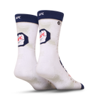 UFC Freedom 250 White Men's Crew Socks