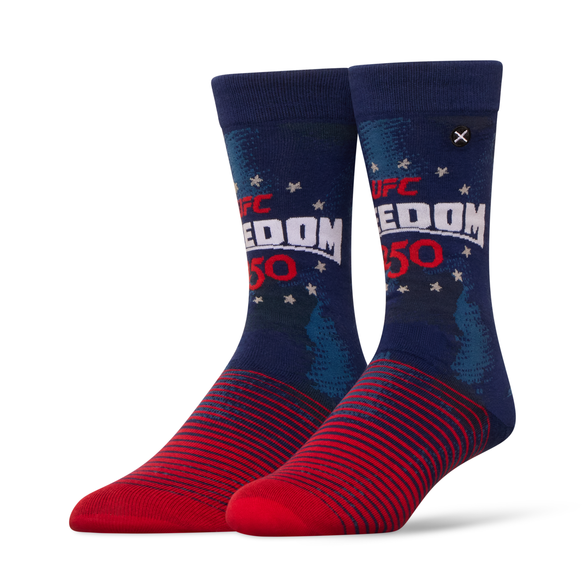 UFC Freedom 250 Navy Men's Crew Socks