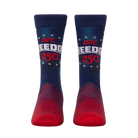 UFC Freedom 250 Navy Men's Crew Socks