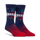 UFC Freedom 250 Navy Men's Crew Socks