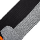 Basix Men Ankle 3-Block Staple Orange Black Heather