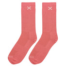 Salmon Heather Women's Crew Socks