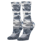 Basix Tie Dye Storm Men's Crew Socks