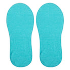 Basix Men No Show Solid Mint Heather