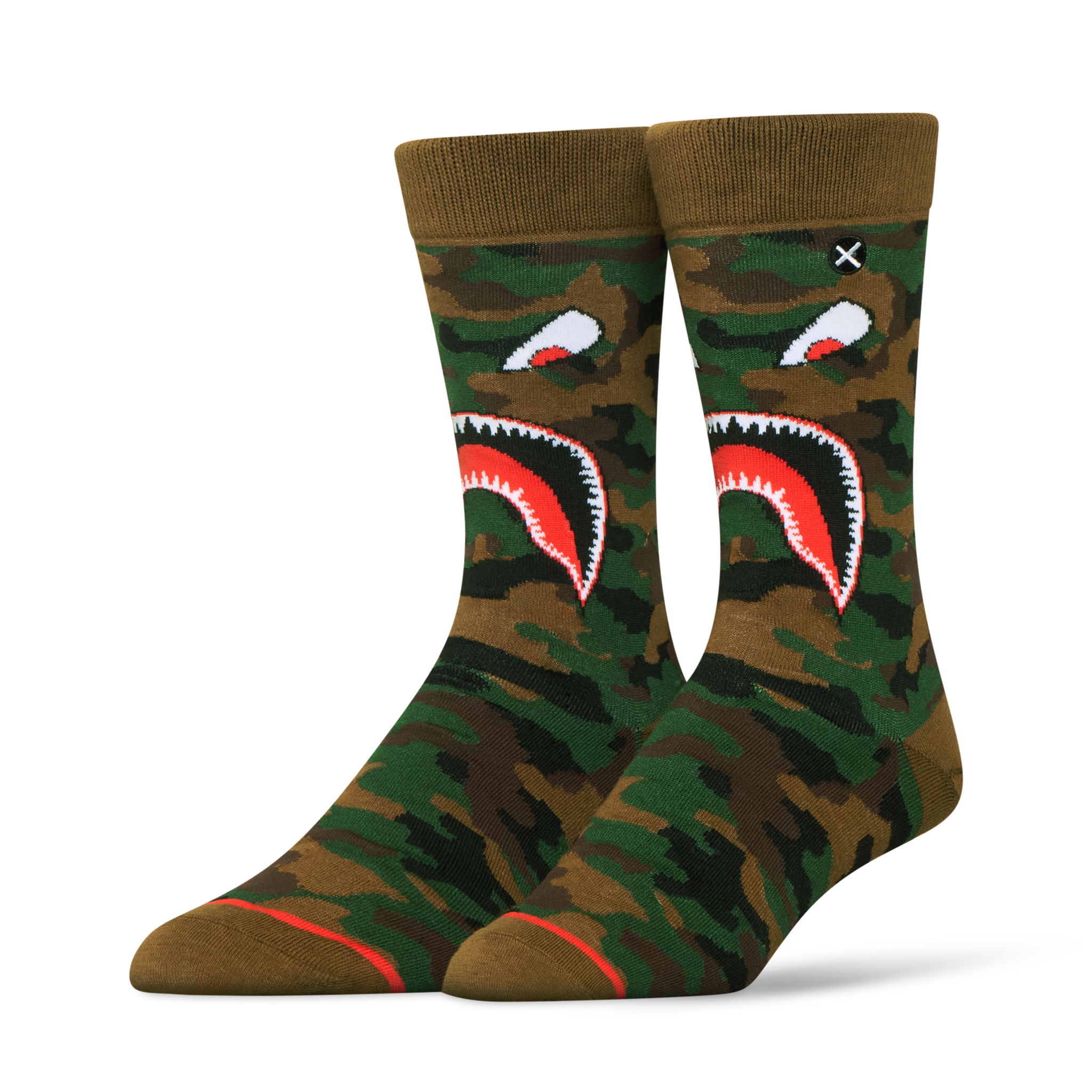 Warplane Camo Men's Crew Socks