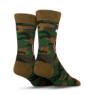 Warplane Camo Men's Crew Socks