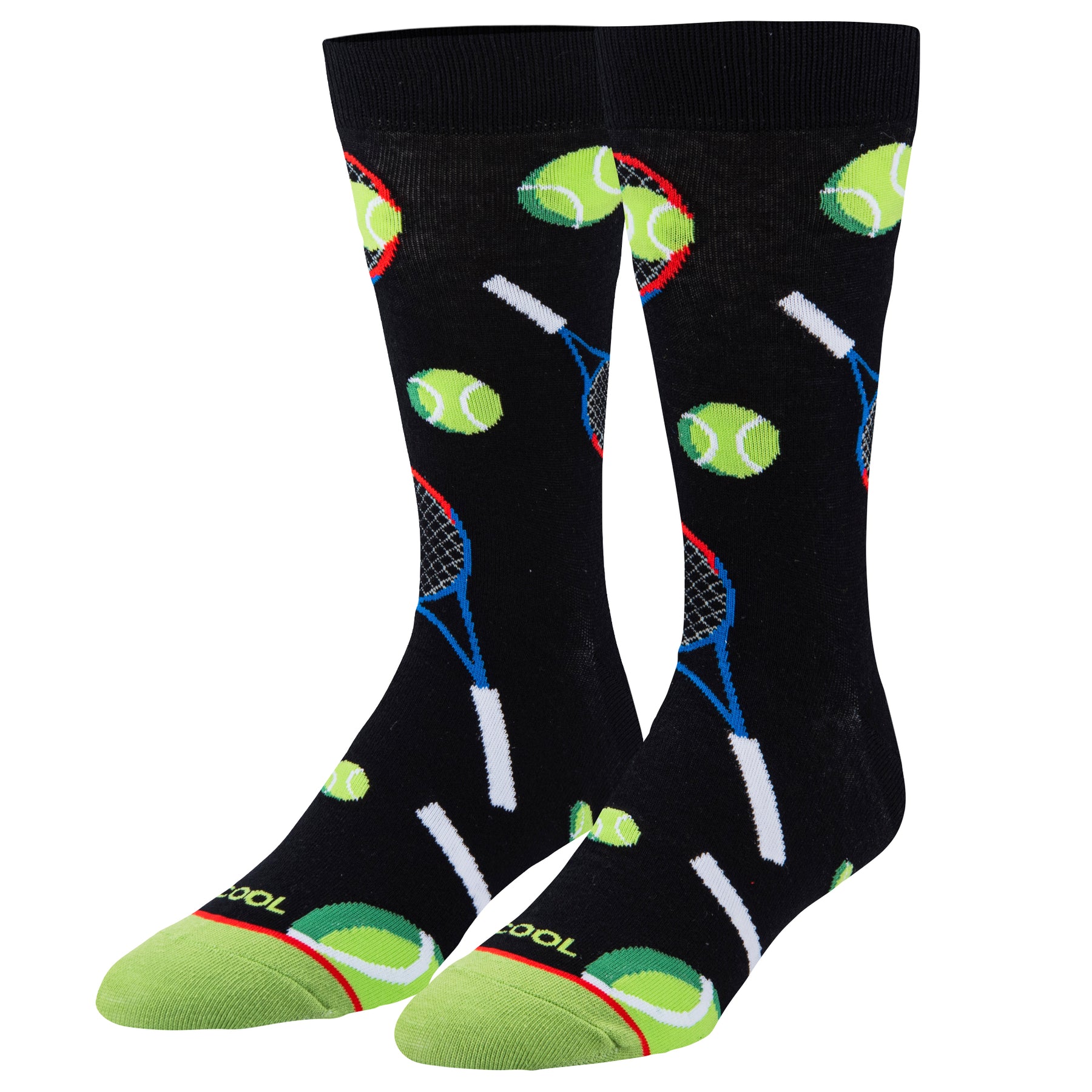 Tennis Cool Socks Mens Crew Folded ODD SOX