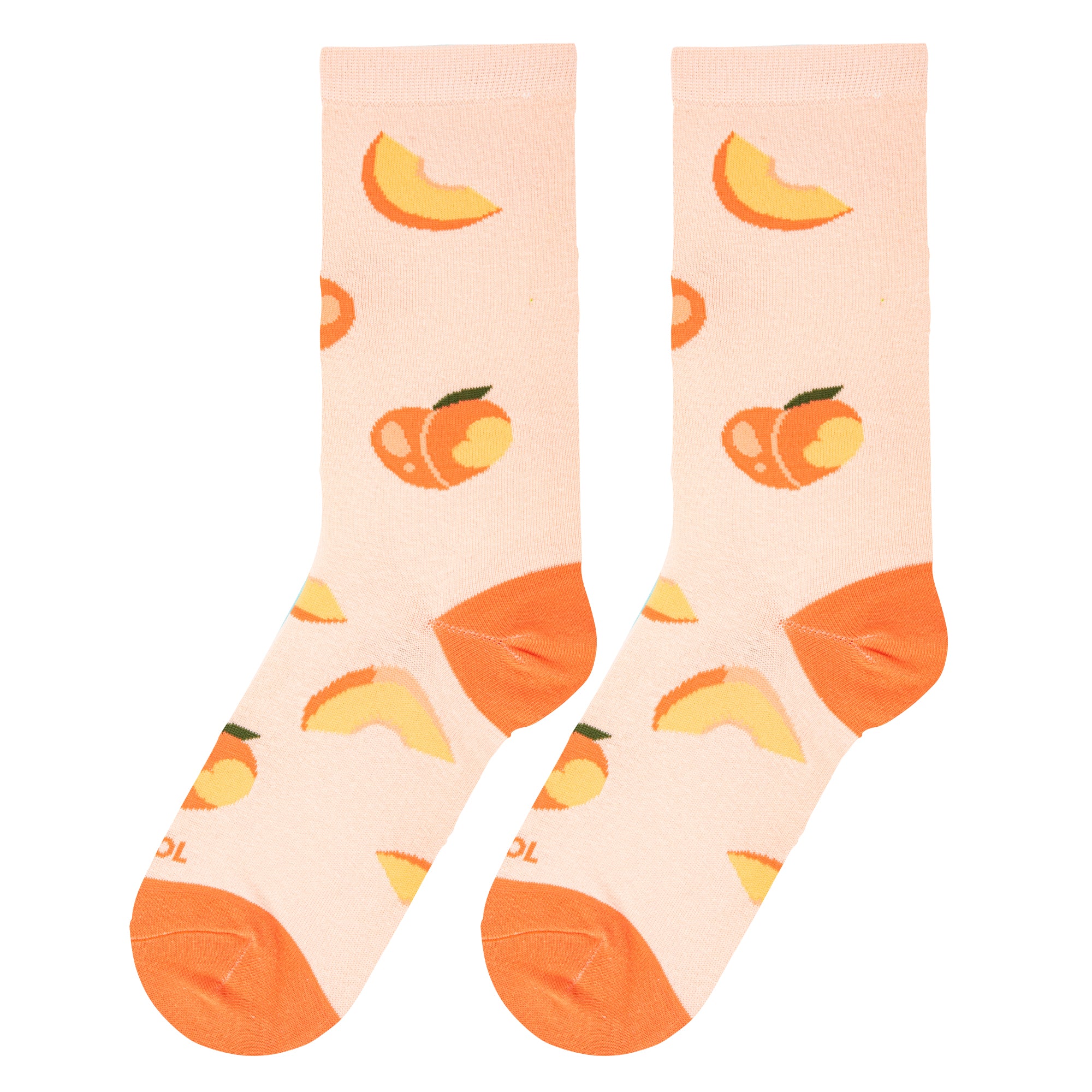 Peaches Women's Crew Socks