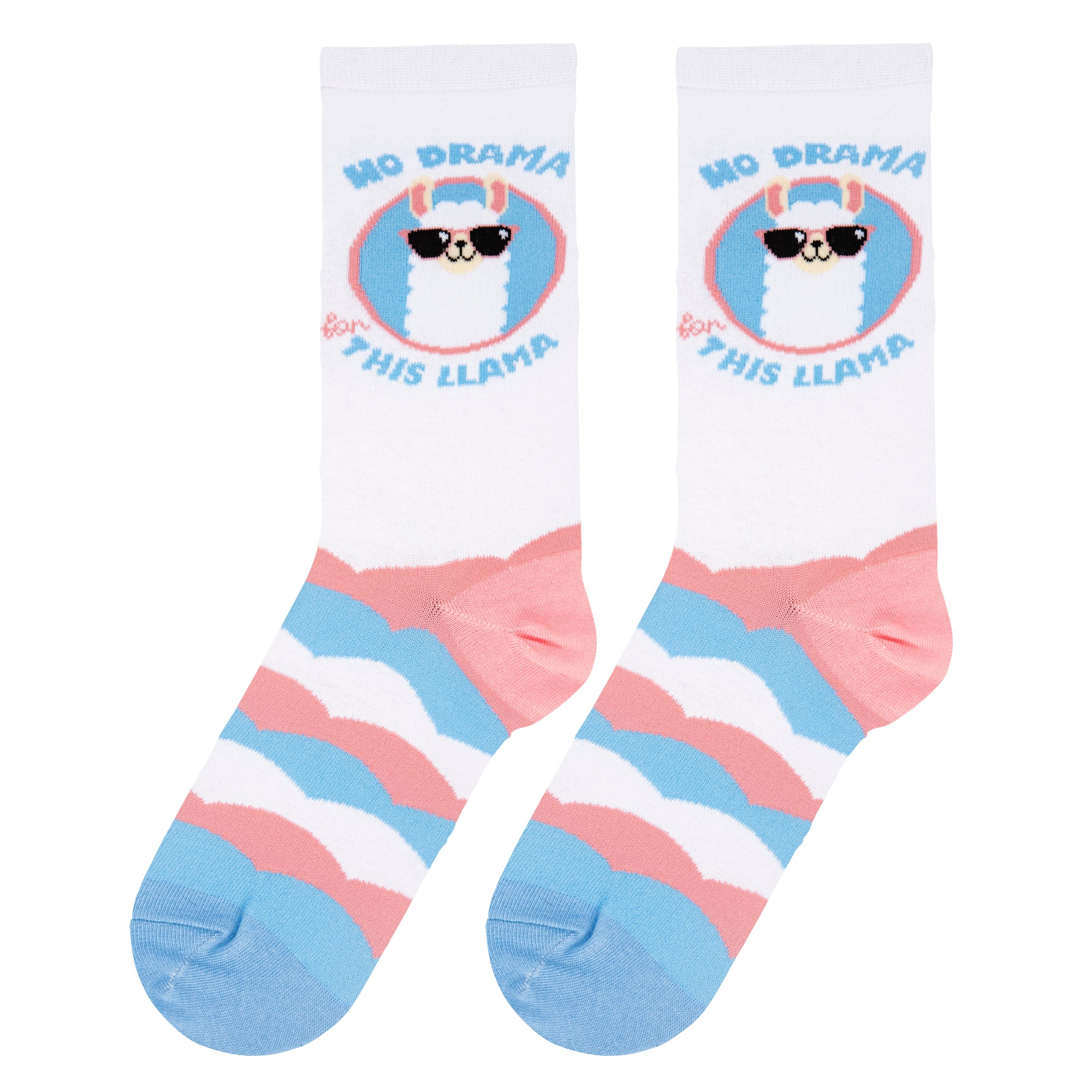 No Drama Llama Women's Crew Socks