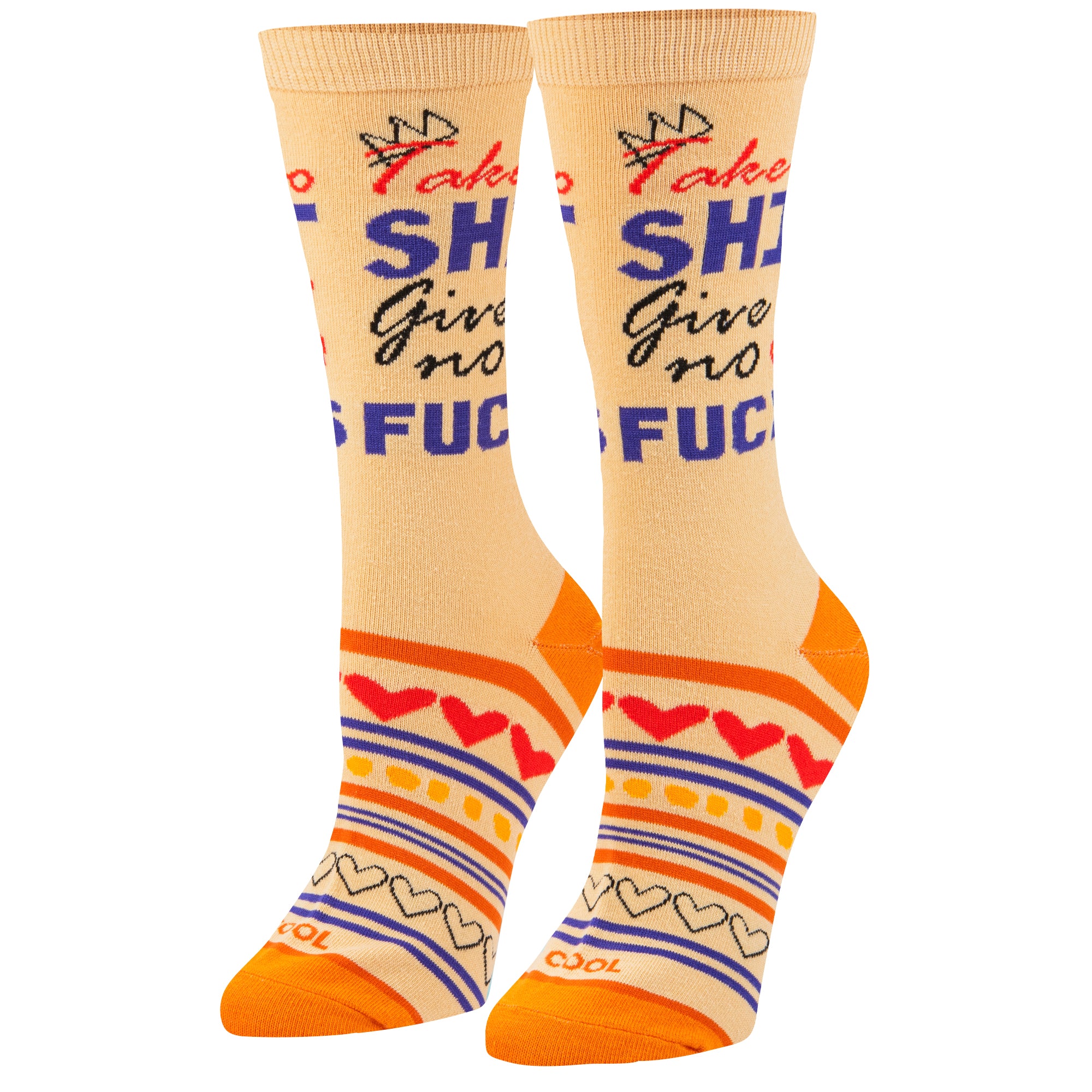 Funny Curse Words Women's Crew Socks 5-Pack
