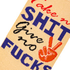 Take No Shit Women's Crew Socks