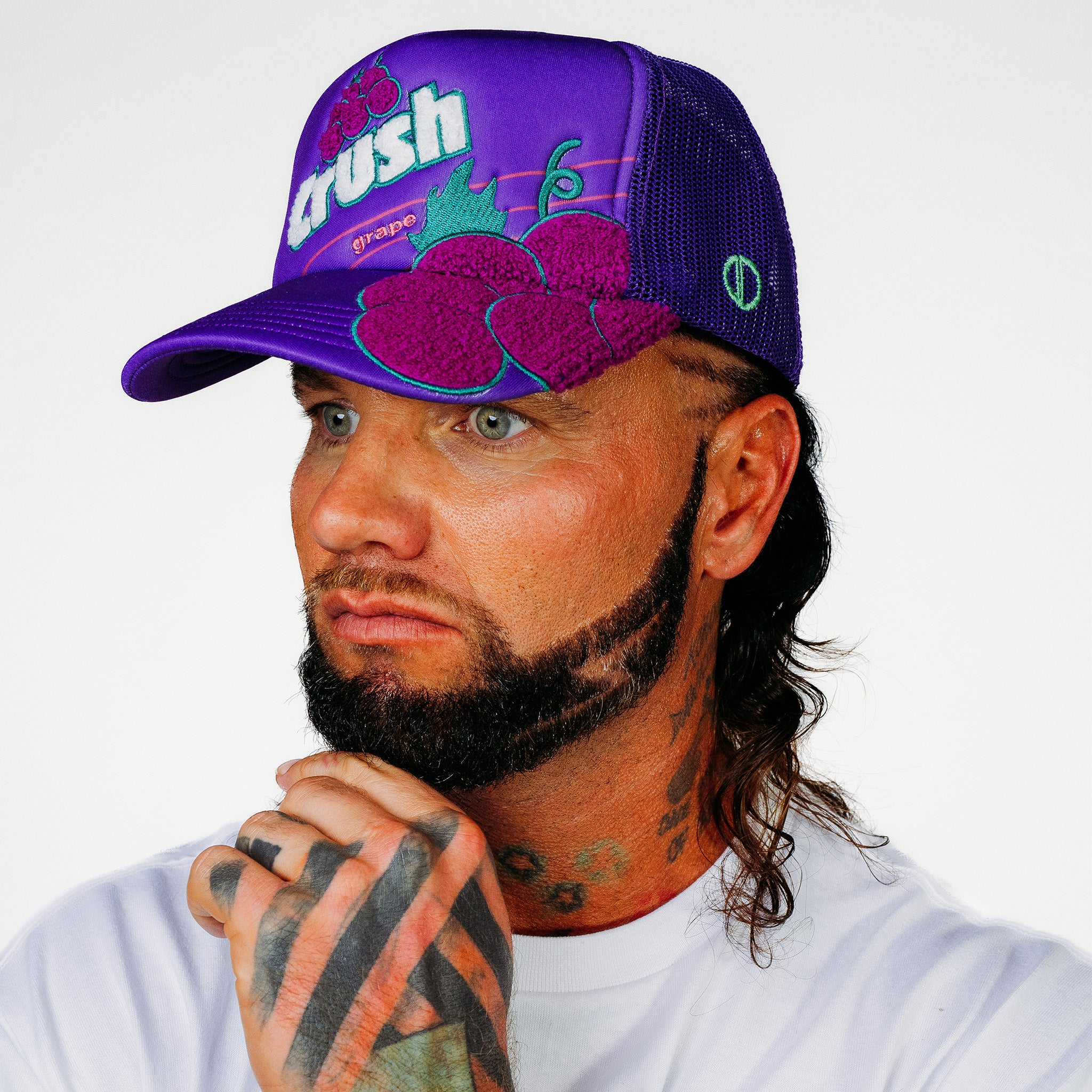 Grape Crush Purple Trucker Hat | Odd Sox – ODD SOX