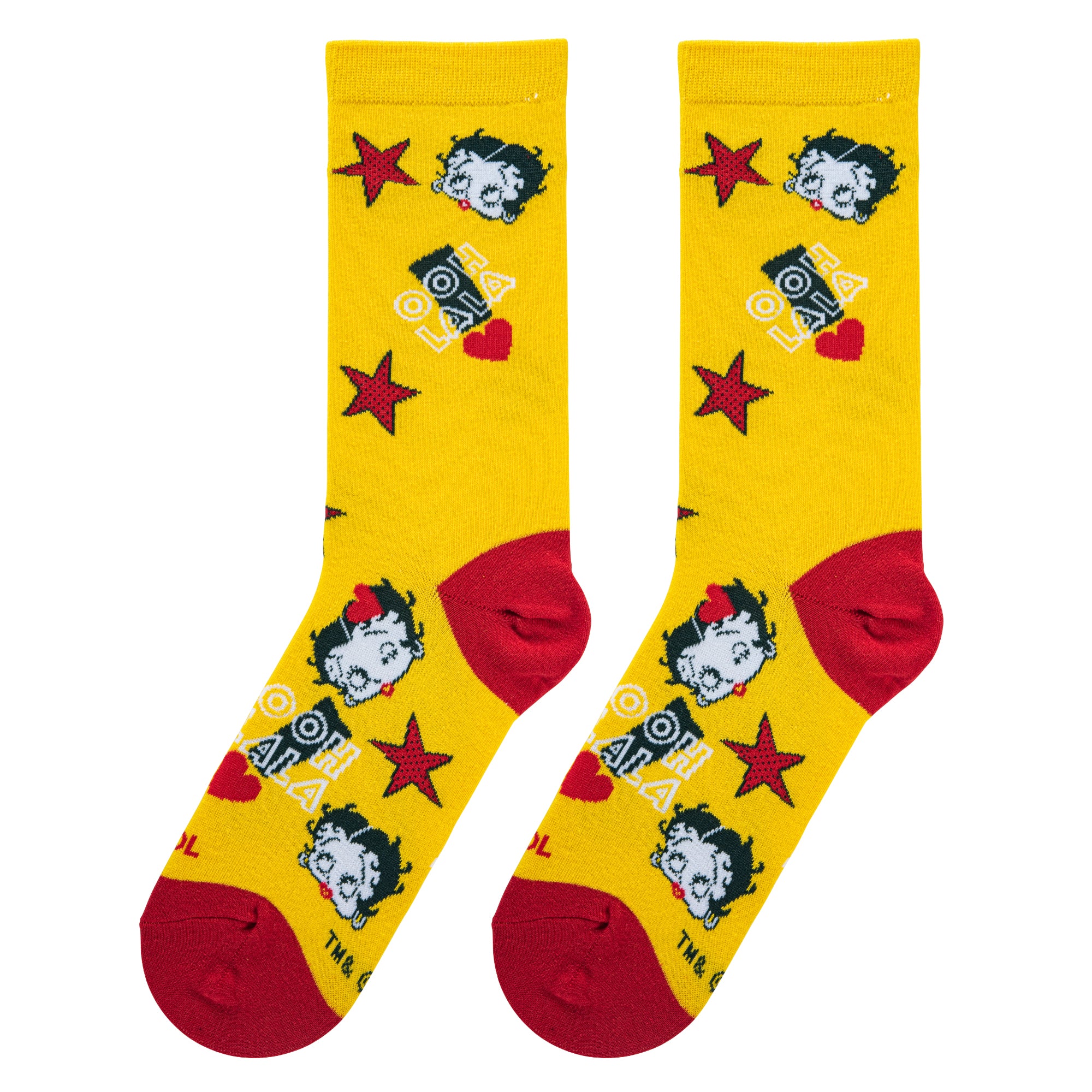 Betty Boop Oh La La Women's Crew Socks