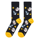 Popeye Anchor Toss Men's Crew Socks