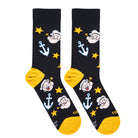 Popeye Anchor Toss Men's Crew Socks