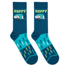 Happy Camper  Men's Crew Socks