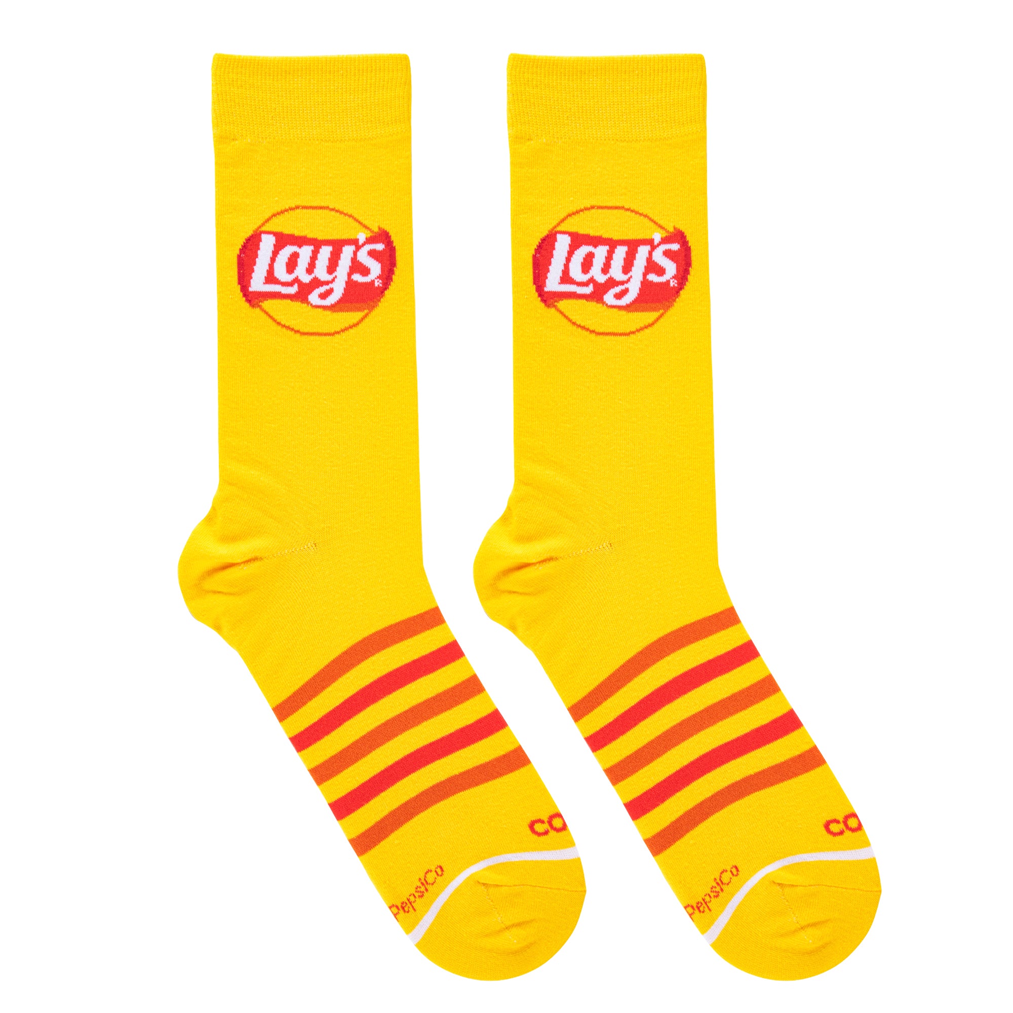 Lays Stripes Men's Crew Socks
