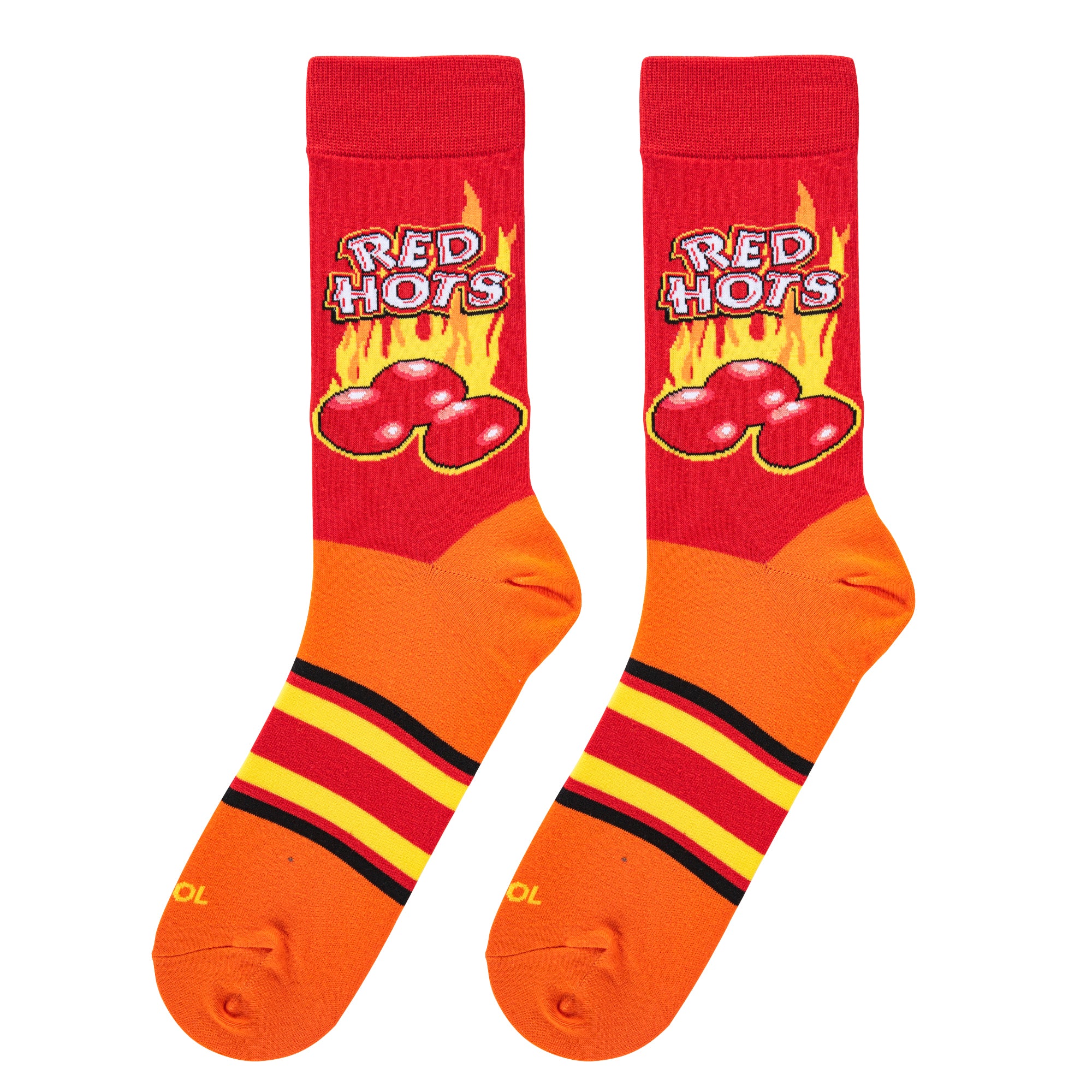 Red Hots  Men's Crew Socks