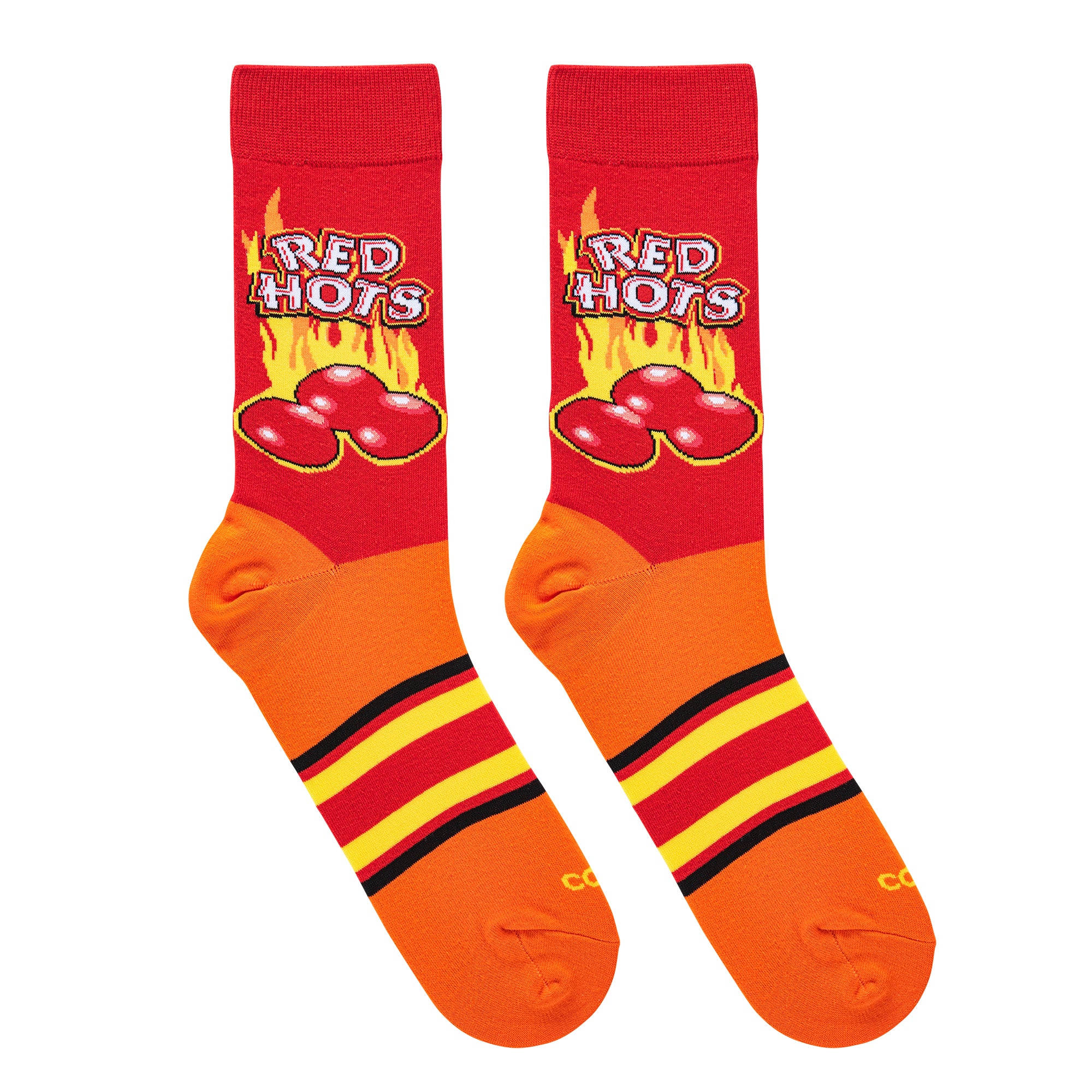 Red Hots  Men's Crew Socks