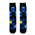 Trippy Skulls Plaid Blue - Kaash Paige