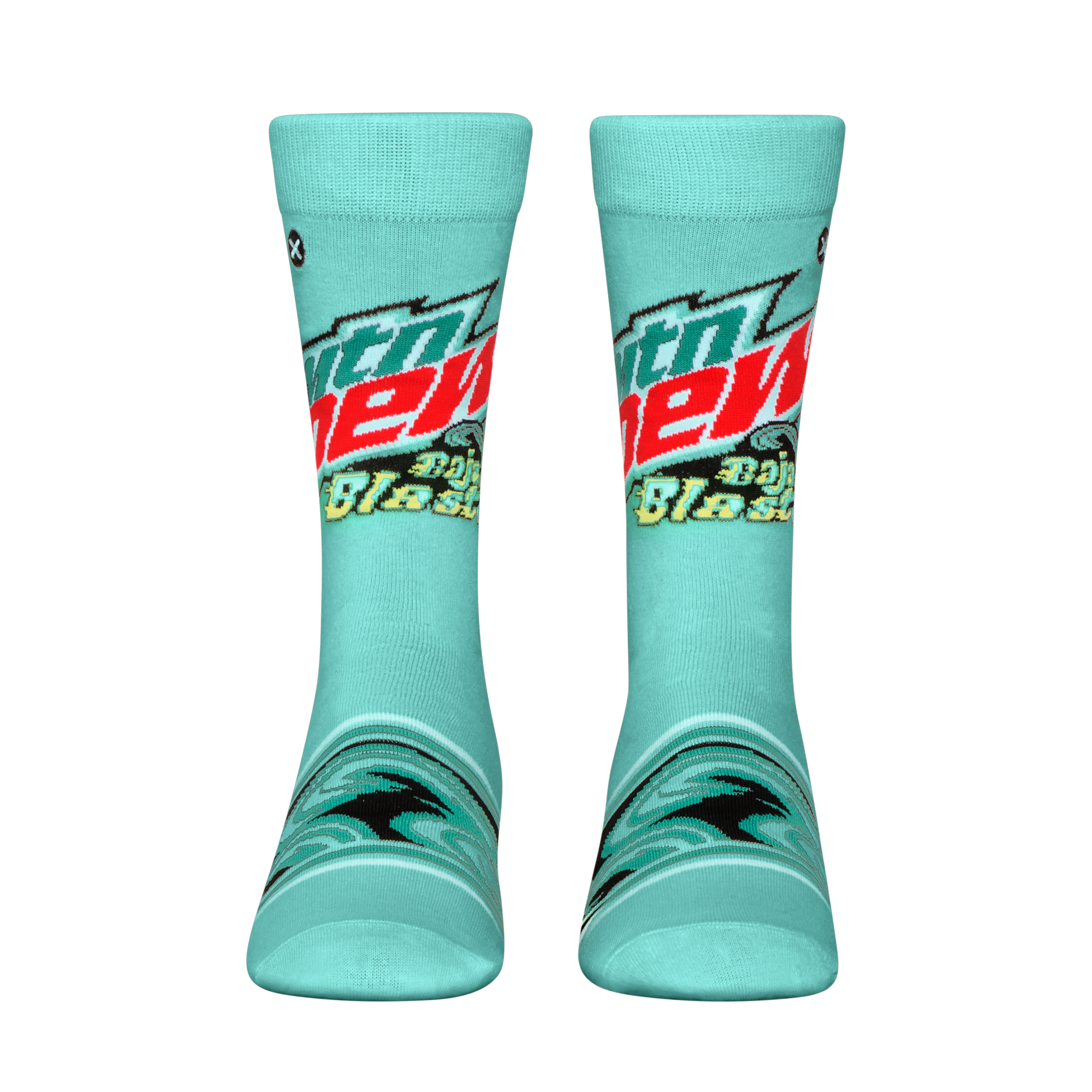 Mountain Dew Baja Blast Men's Crew Socks