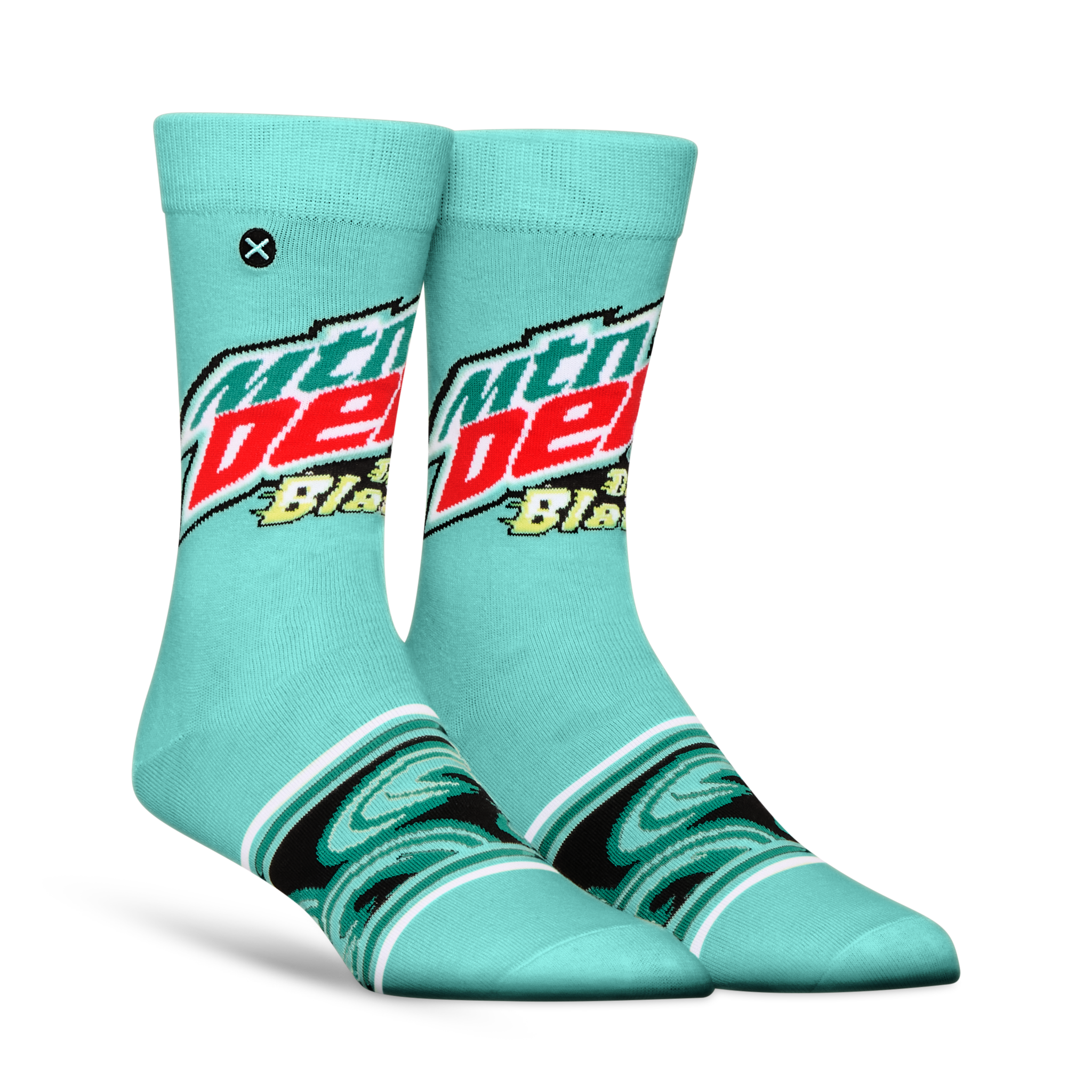Mountain Dew Baja Blast Men's Crew Socks
