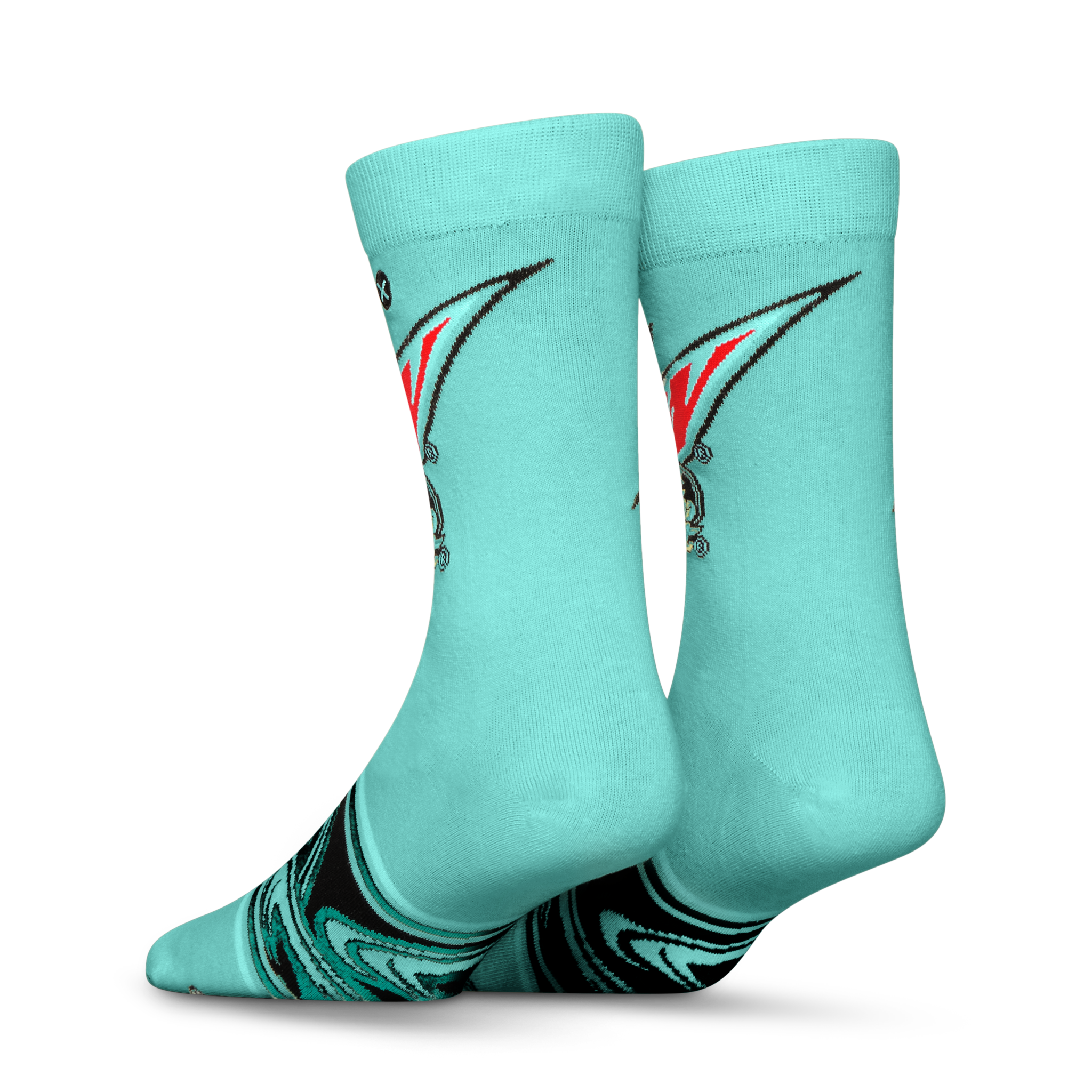 Mountain Dew Baja Blast Men's Crew Socks
