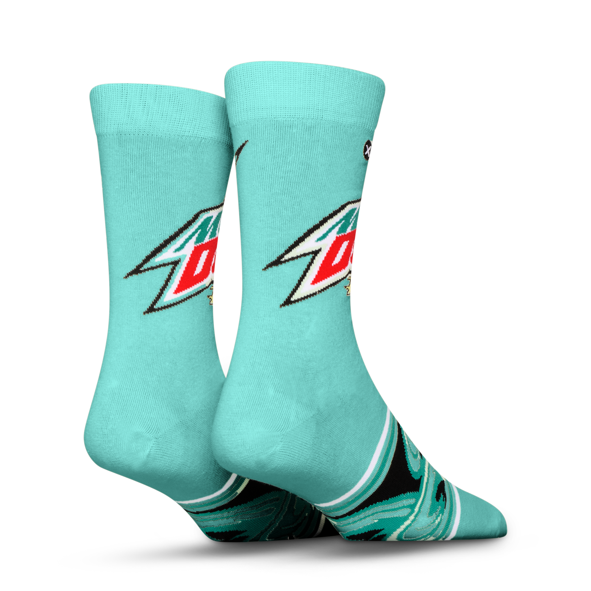 Mountain Dew Baja Blast Men's Crew Socks
