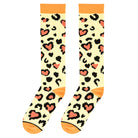 Leopard Hearts Compression Socks