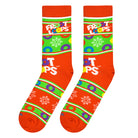 Froot Loops Christmas Men's Crew Socks