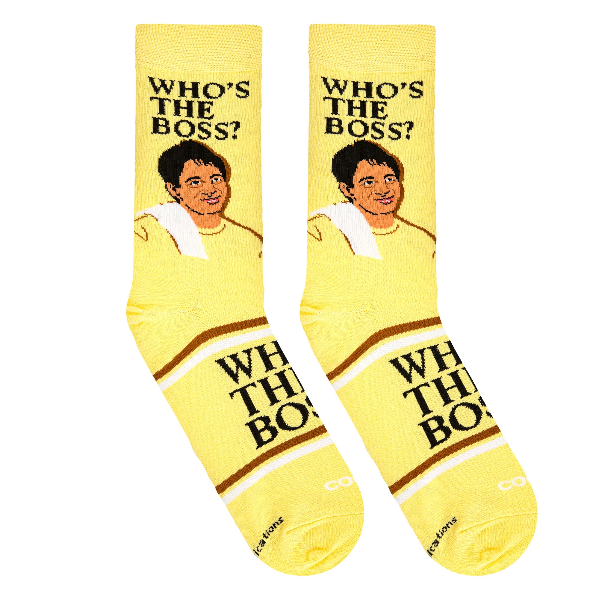 Who's The Boss Men's Crew Socks