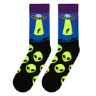 Alien Abduction Men's Crew Socks