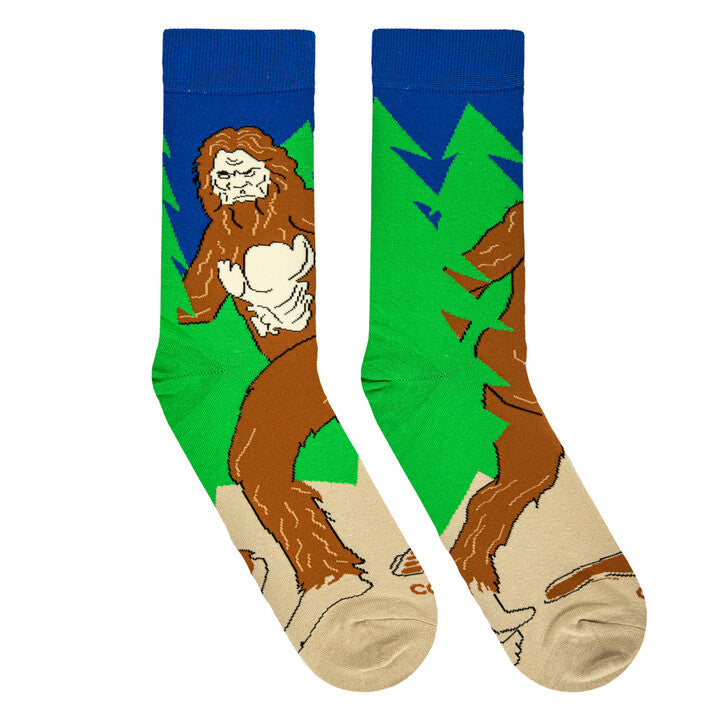 Sasquatch Men's Crew Socks