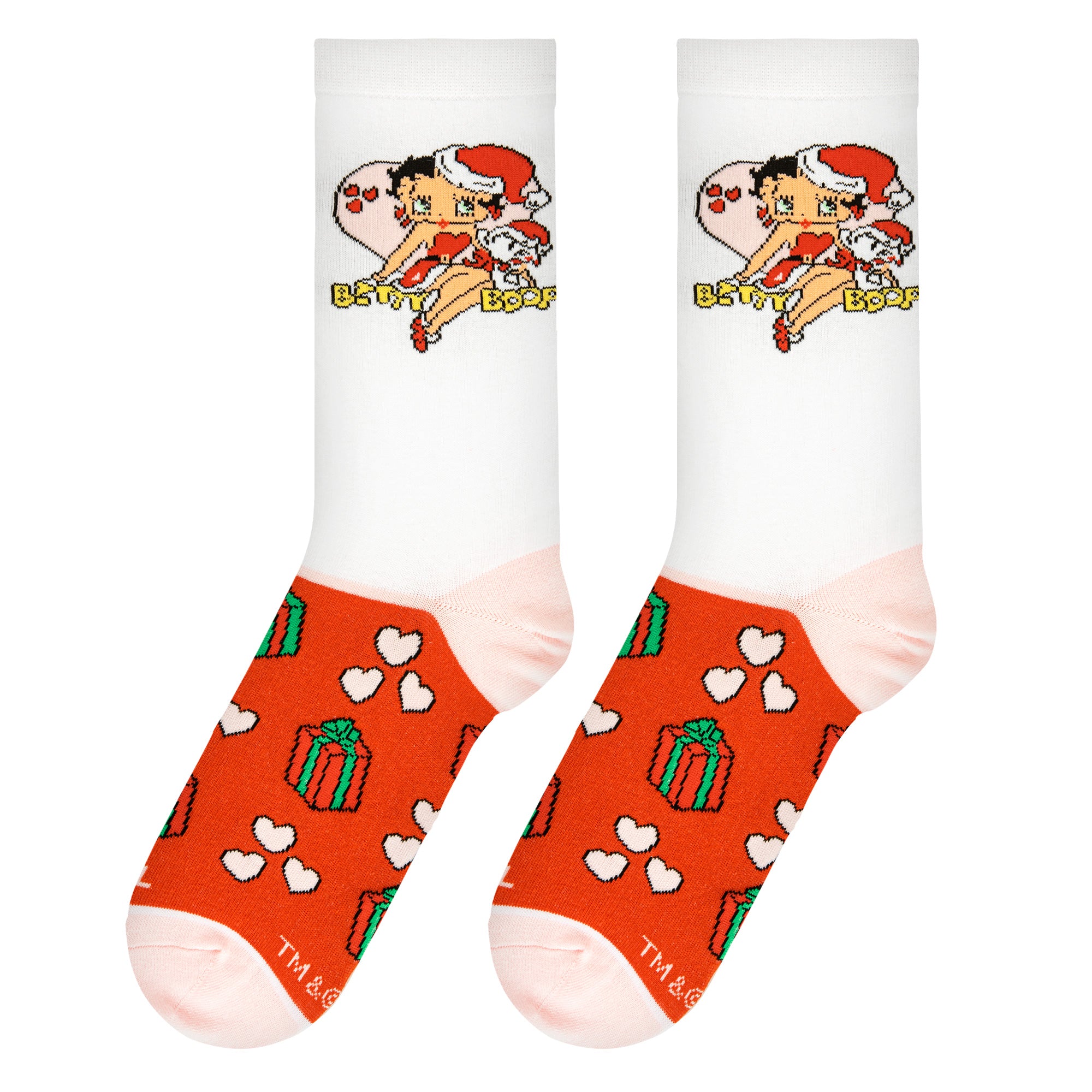 Betty Boop Christmas Women's Crew Socks