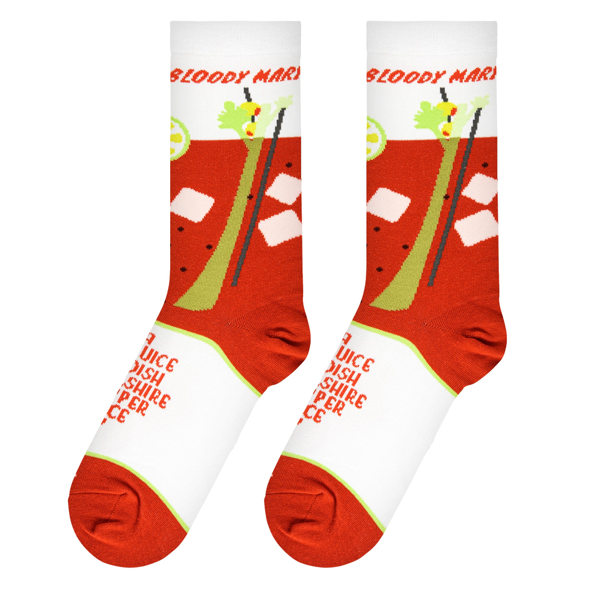 Bloody Mary Recipe Women's Crew Socks