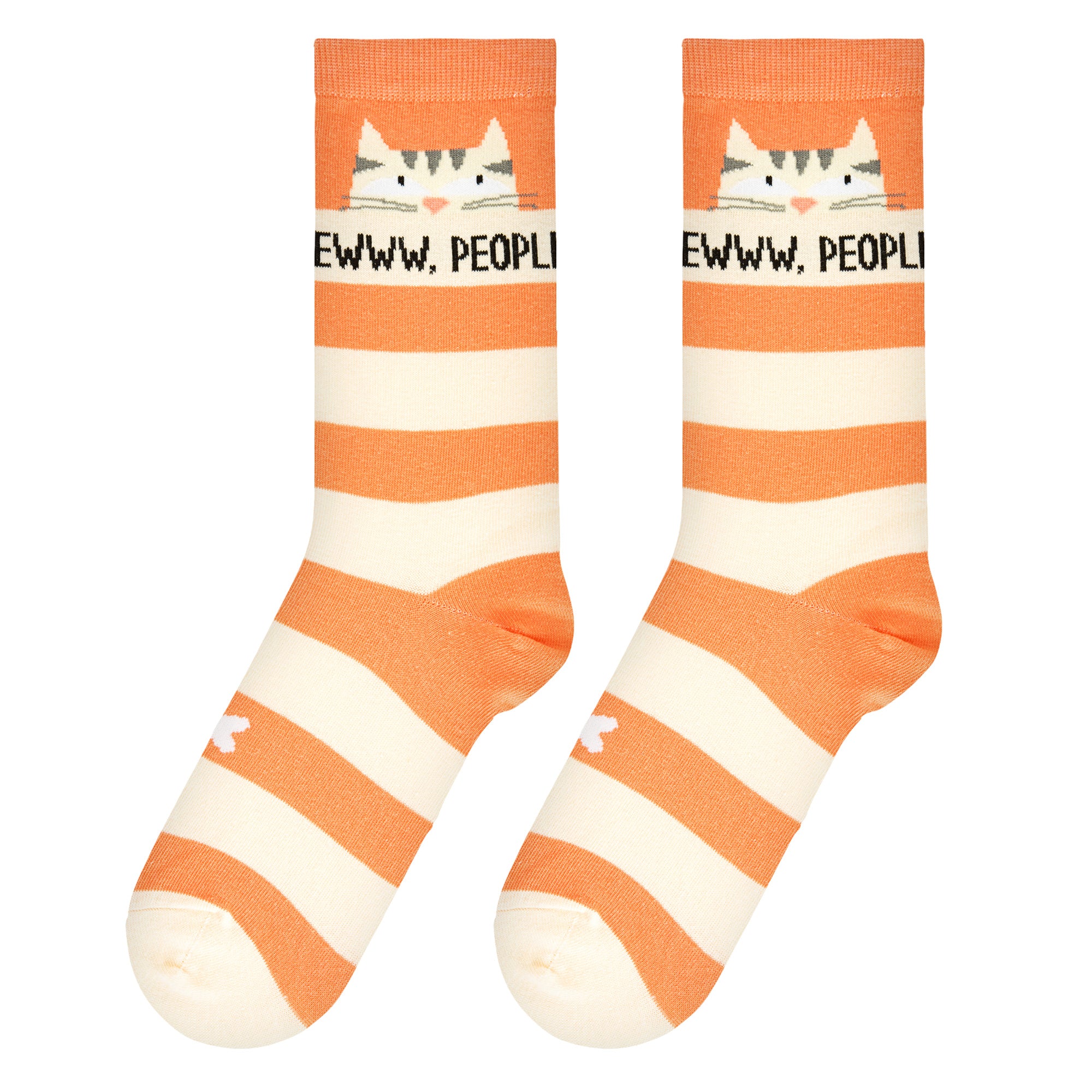 Eww People Cats Women's Crew Socks
