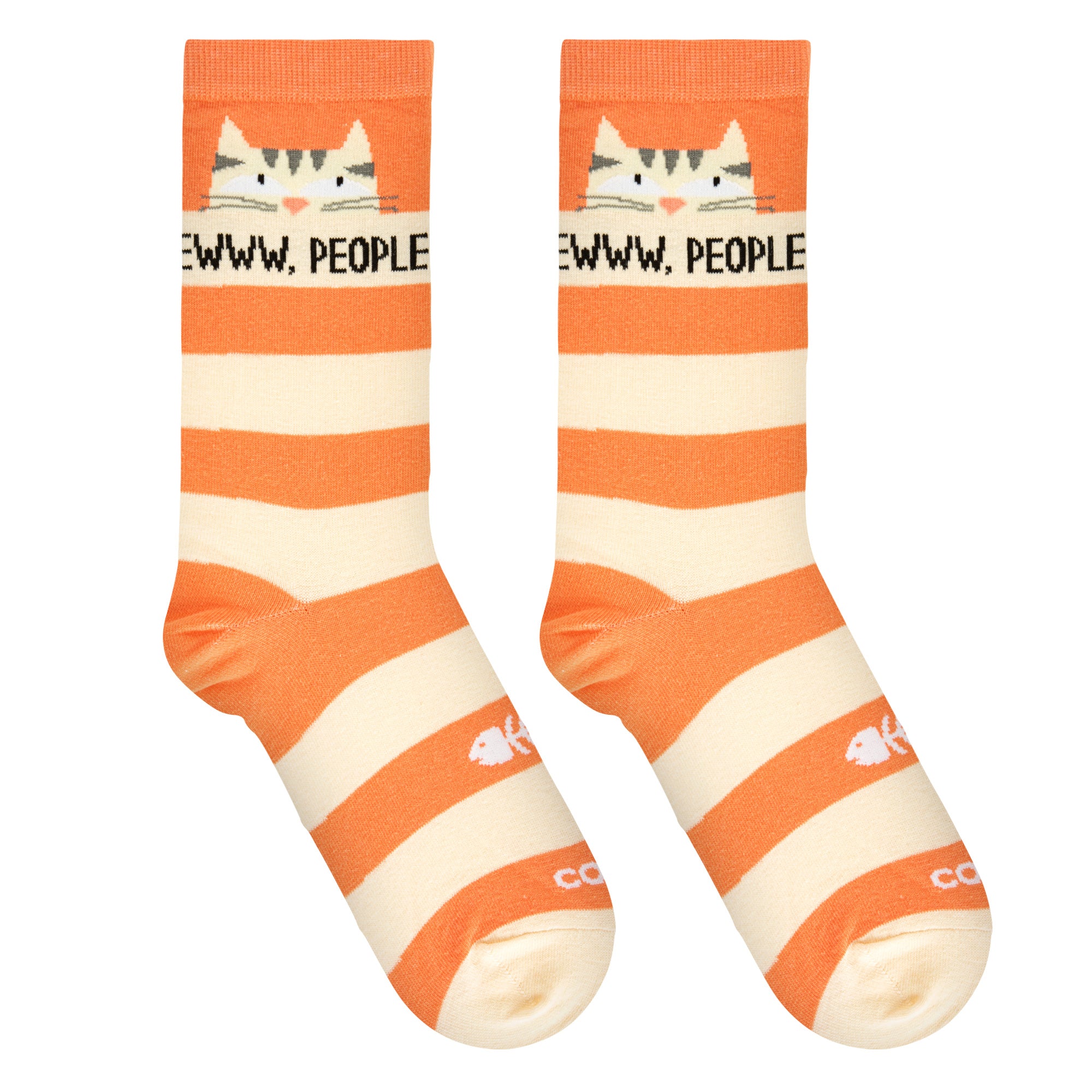 Eww People Cats Women's Crew Socks