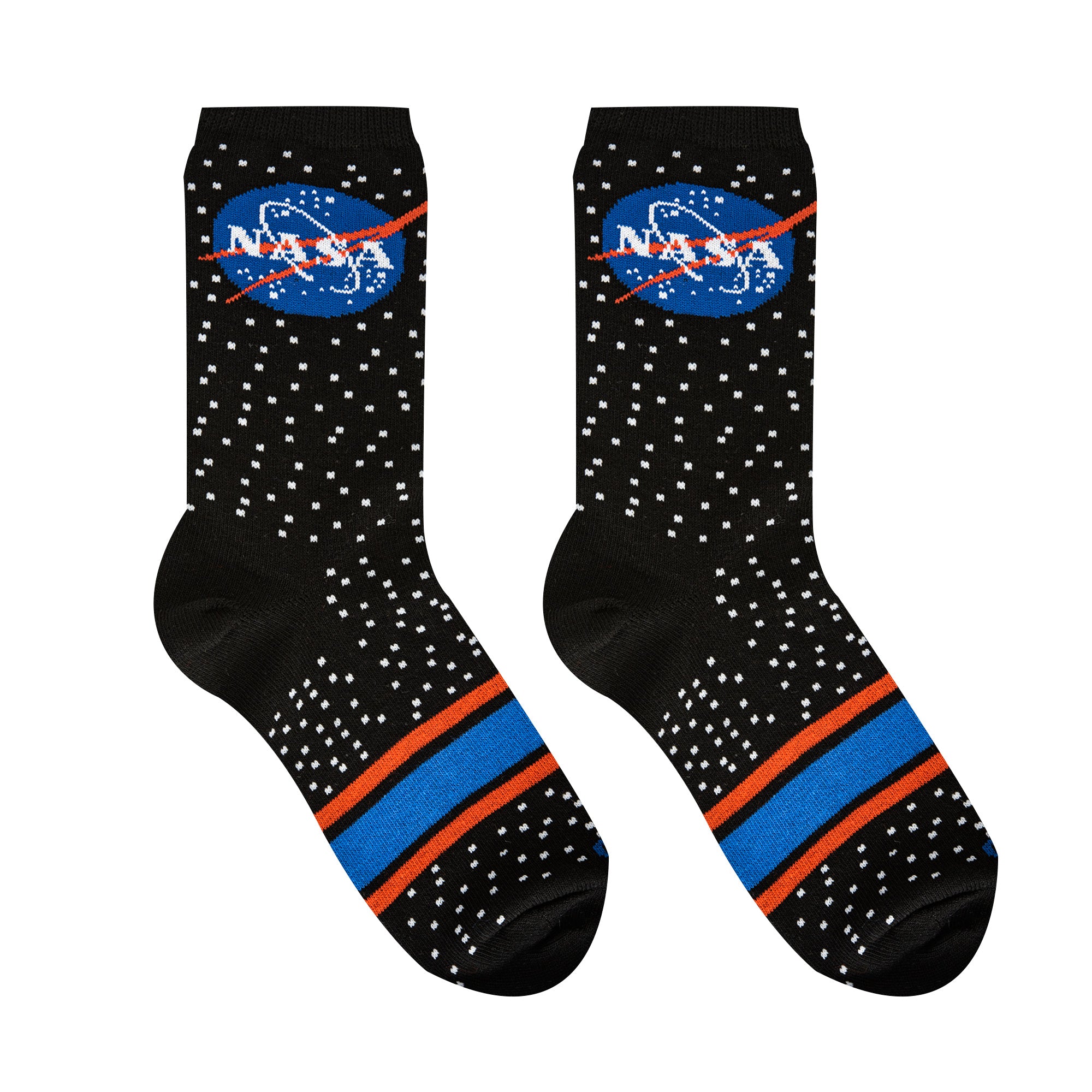 Nasa Stars Big Kids Crew Socks