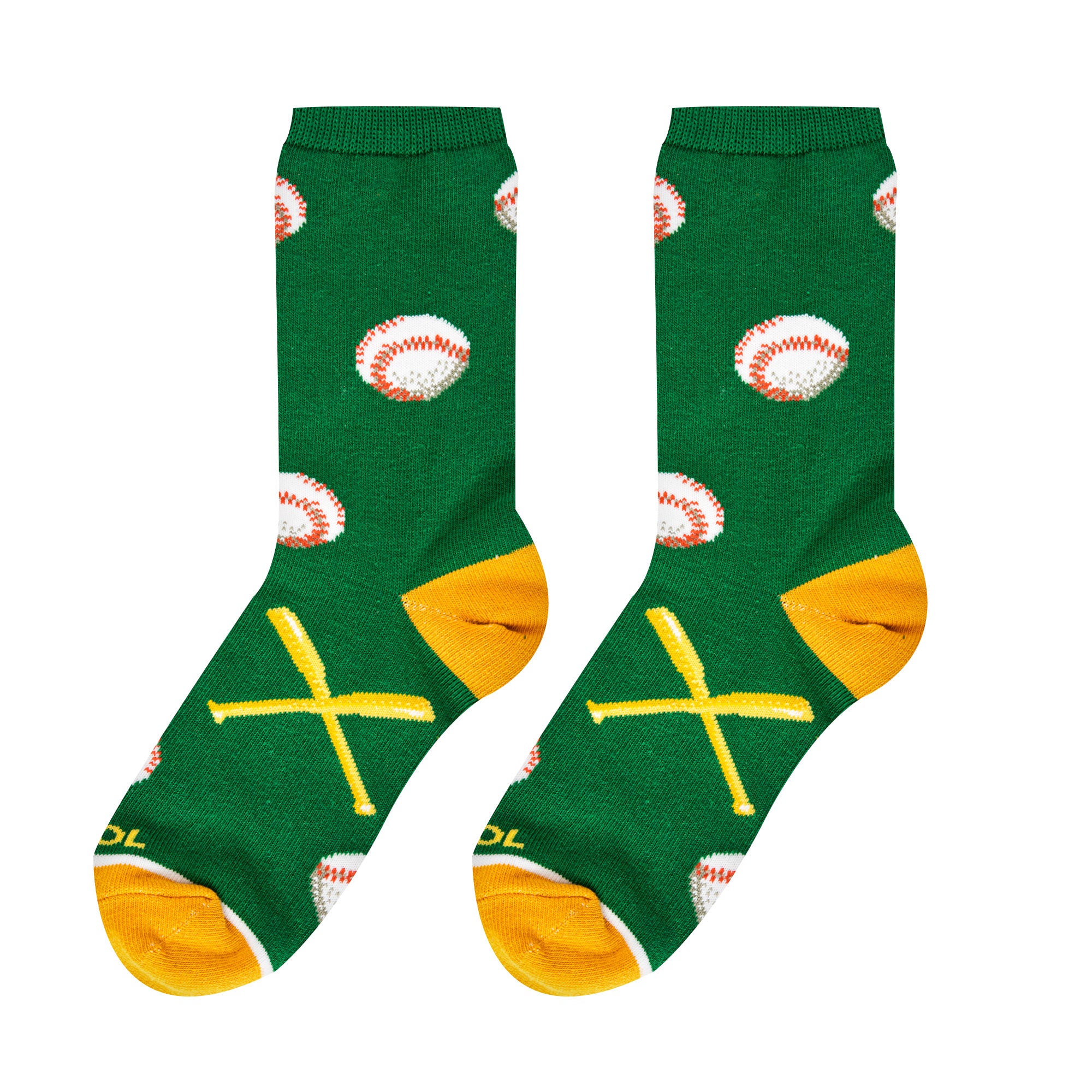 9th Inning Big Kids Crew Socks