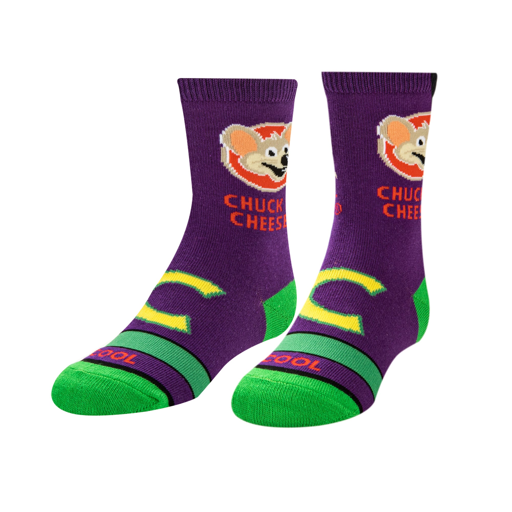 Chuck E. Cheese Little Kids Crew Socks