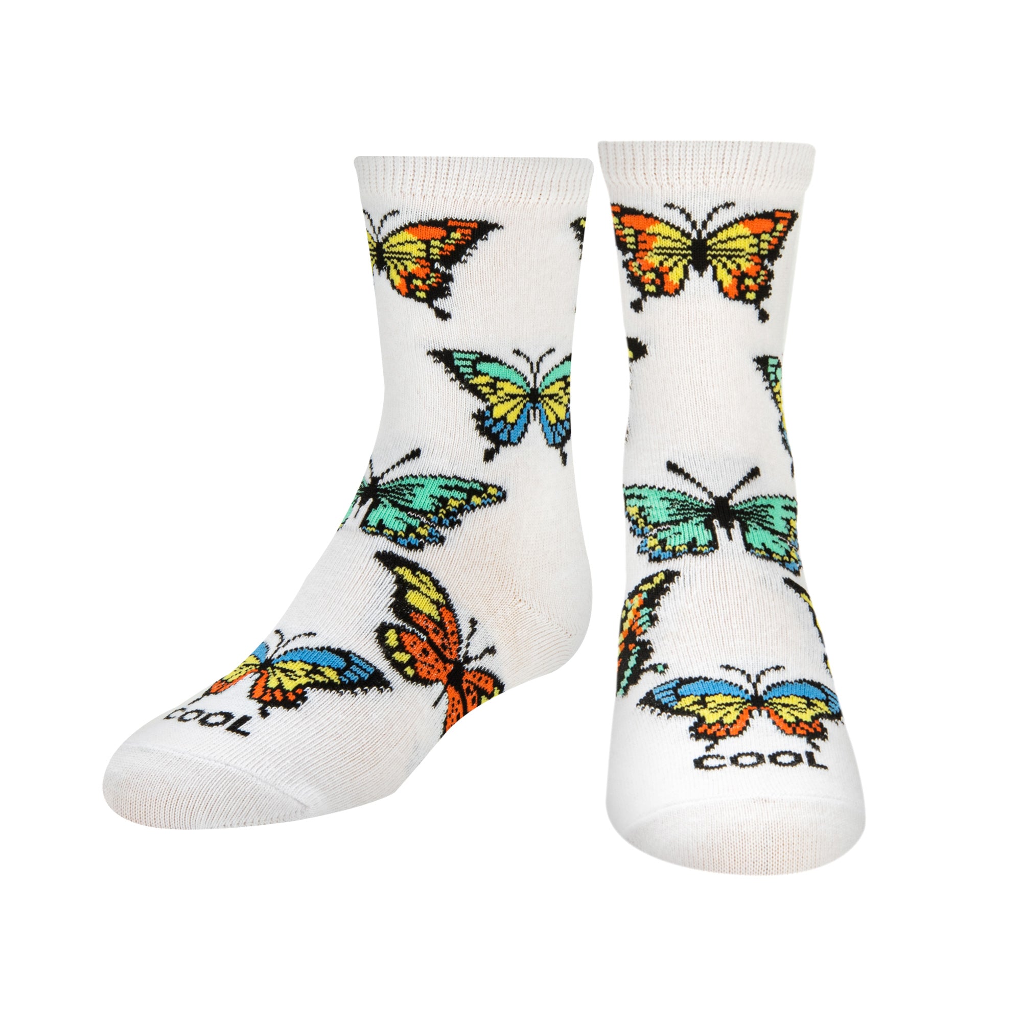 Butterflies Kids Crew Socks